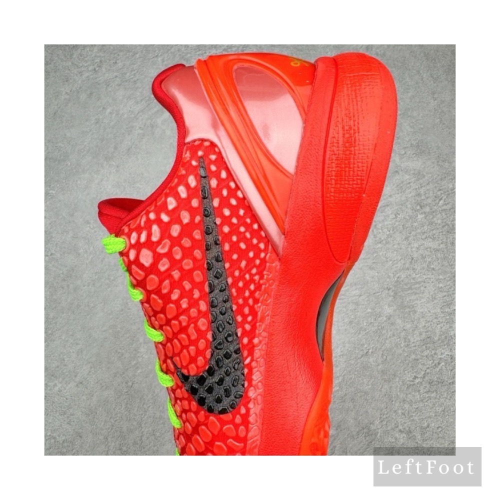 滅世純原 Kobe 6 Reverse Grinch 科比6代 反轉青蜂俠 籃球鞋 实战鞋 男鞋 FV4921-600-細節圖9