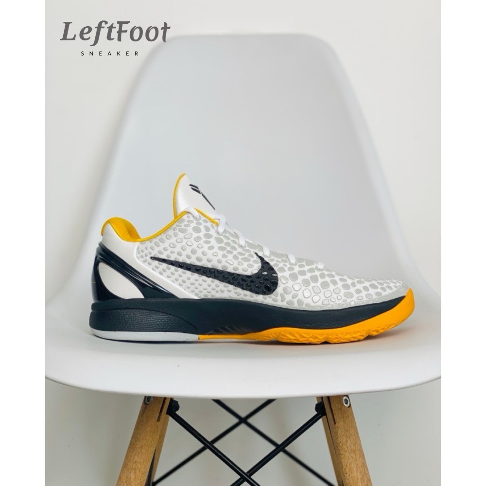 滅世純原 Kobe 6 White Dell Sol 科比6代 季後賽 籃球鞋 实战鞋 真碳板男鞋 CW2190-100-細節圖3