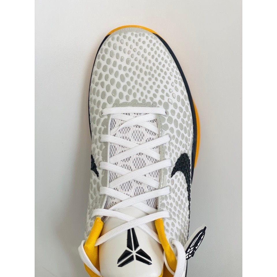 滅世純原 Kobe 6 White Dell Sol 科比6代 季後賽 籃球鞋 实战鞋 真碳板男鞋 CW2190-100-細節圖8