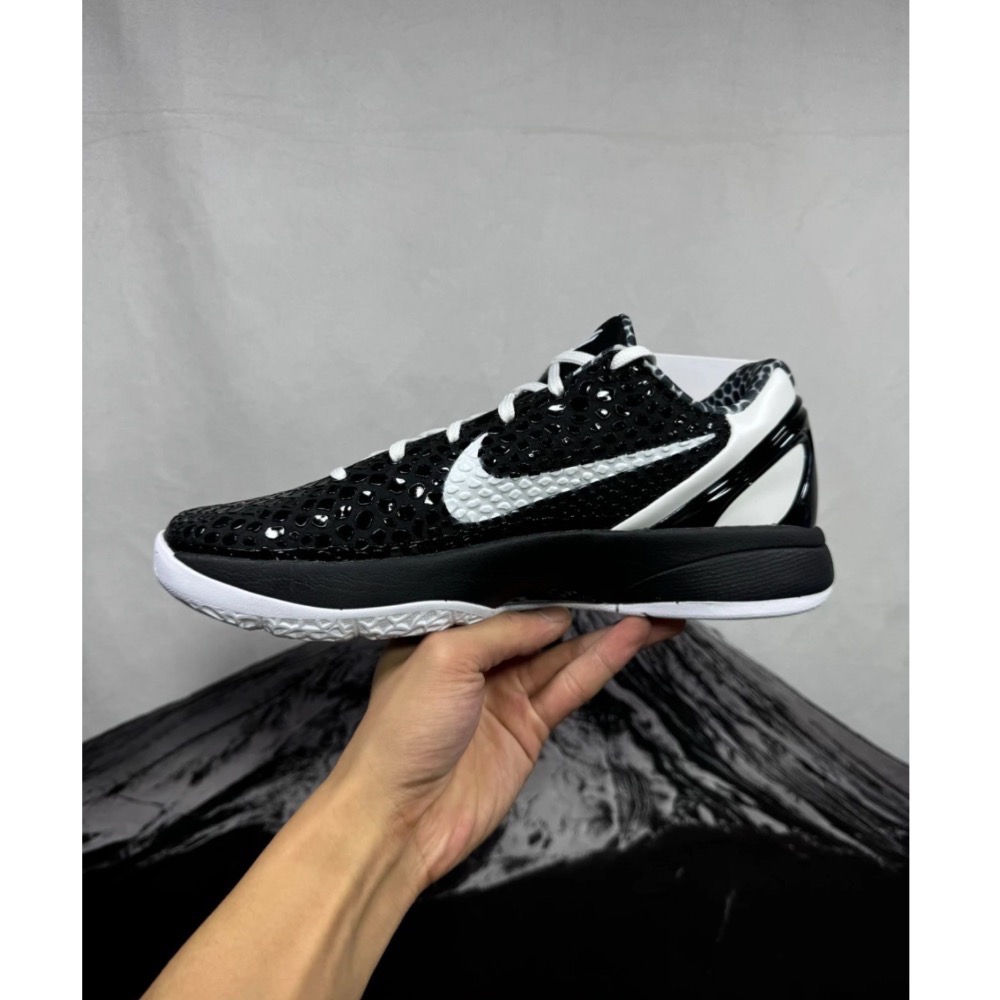 滅世純原 Kobe 6 Mambacita Gigi 黑白天使 籃球鞋 实战鞋 男鞋CW2190-002-細節圖2