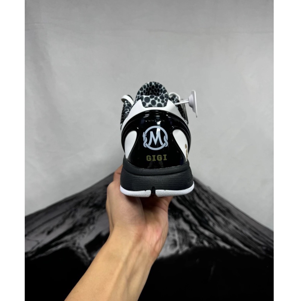 滅世純原 Kobe 6 Mambacita Gigi 黑白天使 籃球鞋 实战鞋 男鞋CW2190-002-細節圖3