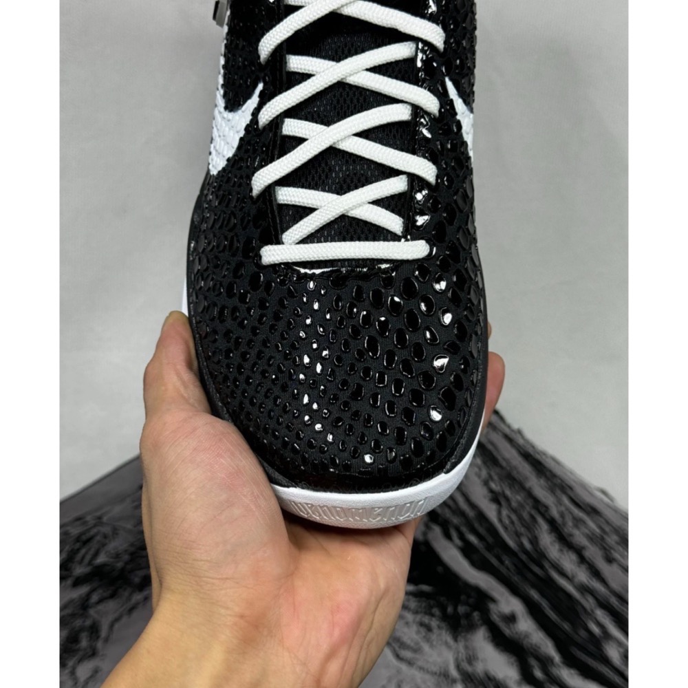 滅世純原 Kobe 6 Mambacita Gigi 黑白天使 籃球鞋 实战鞋 男鞋CW2190-002-細節圖5