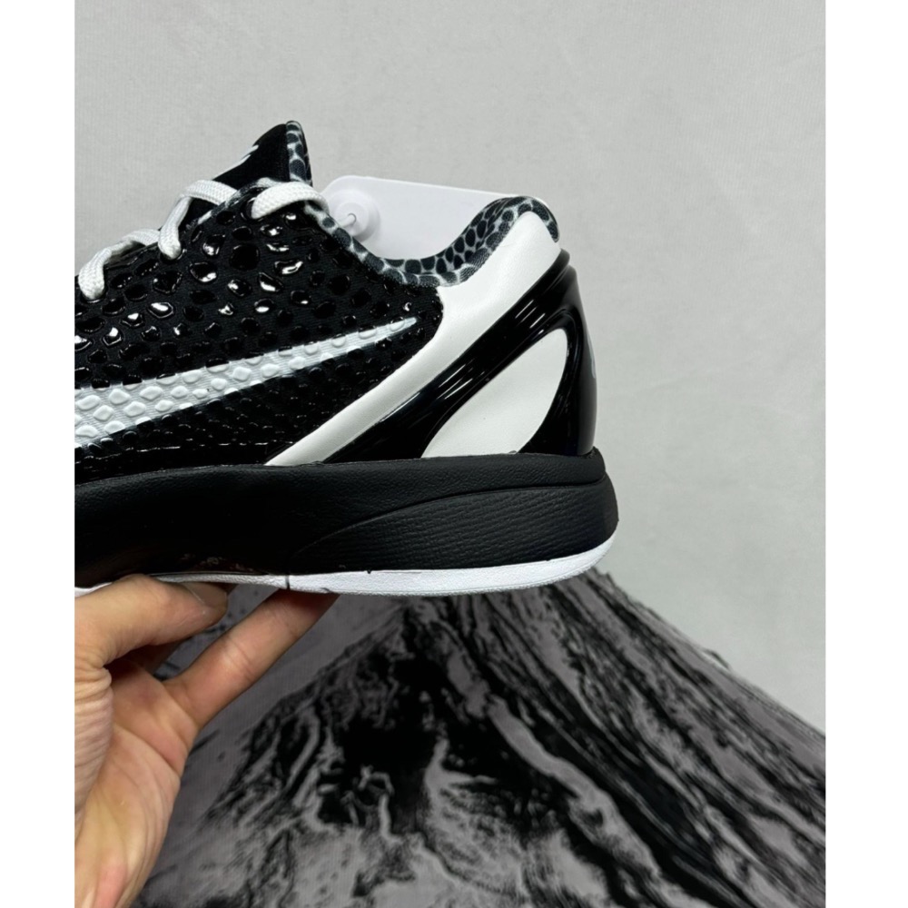 滅世純原 Kobe 6 Mambacita Gigi 黑白天使 籃球鞋 实战鞋 男鞋CW2190-002-細節圖6