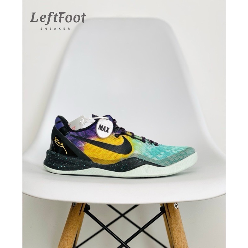 滅世純原 Kobe 8 Easter 绿紫 復活節 科比8 低筒React鞋墊 籃球鞋 實戰鞋男鞋 555035-302-細節圖2