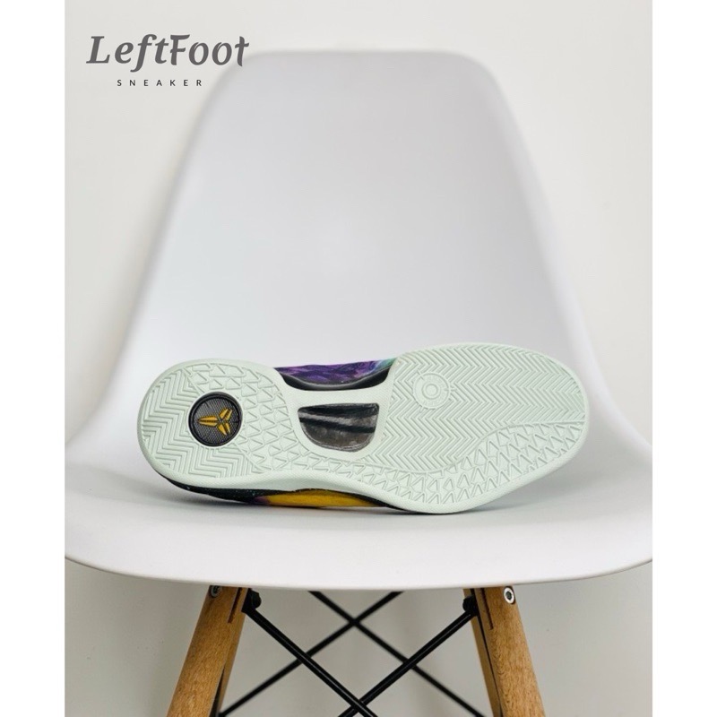 滅世純原 Kobe 8 Easter 绿紫 復活節 科比8 低筒React鞋墊 籃球鞋 實戰鞋男鞋 555035-302-細節圖4