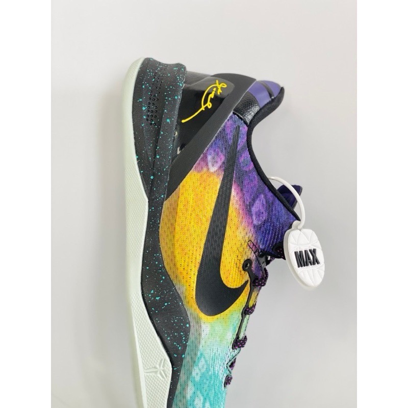 滅世純原 Kobe 8 Easter 绿紫 復活節 科比8 低筒React鞋墊 籃球鞋 實戰鞋男鞋 555035-302-細節圖7