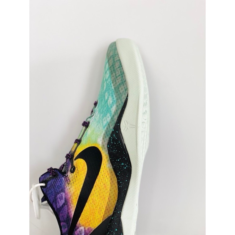 滅世純原 Kobe 8 Easter 绿紫 復活節 科比8 低筒React鞋墊 籃球鞋 實戰鞋男鞋 555035-302-細節圖9