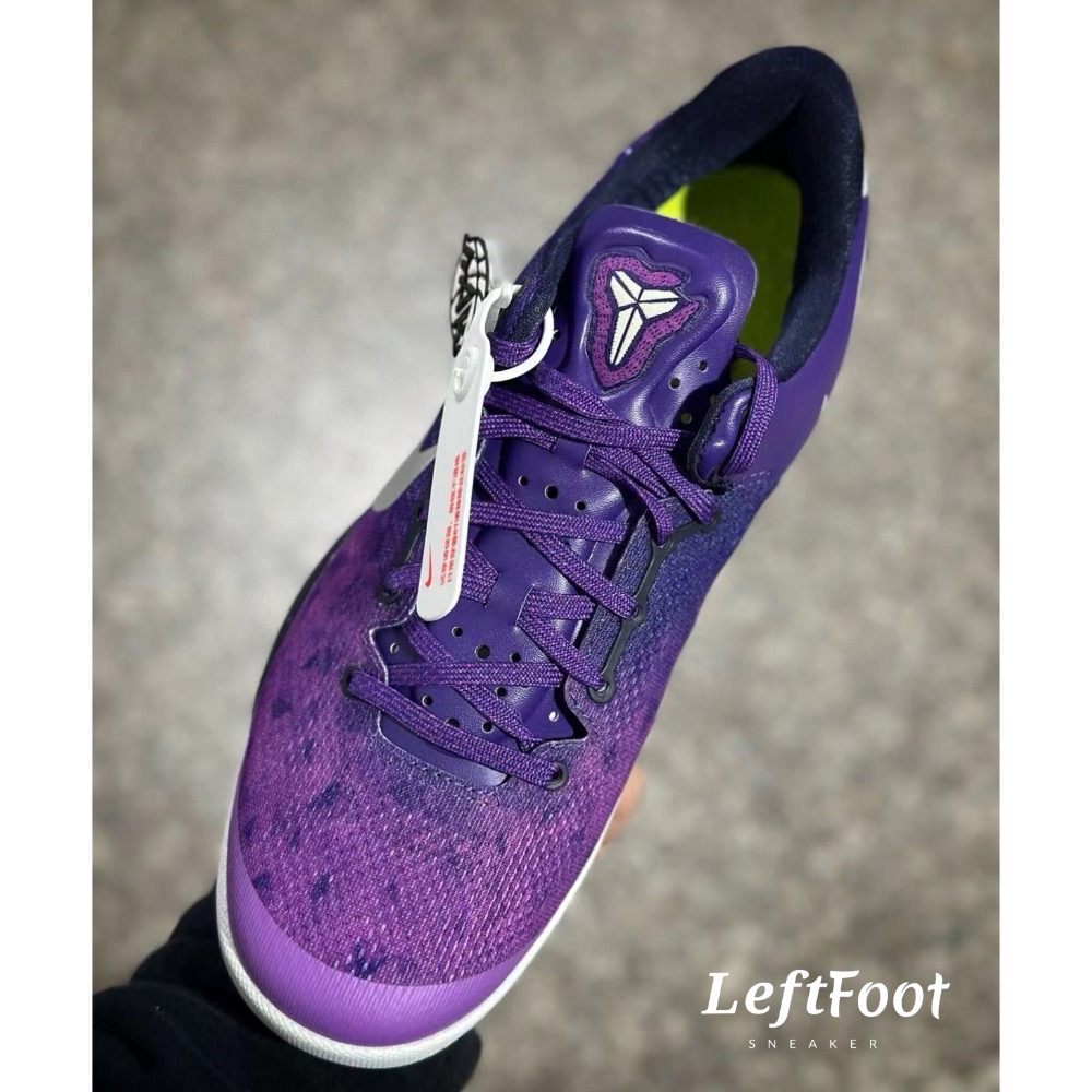 滅世純原 Kobe 8 Playoffs Purple 紫色 科比8代 低筒 籃球鞋 實戰鞋 男鞋 555035-500-細節圖2