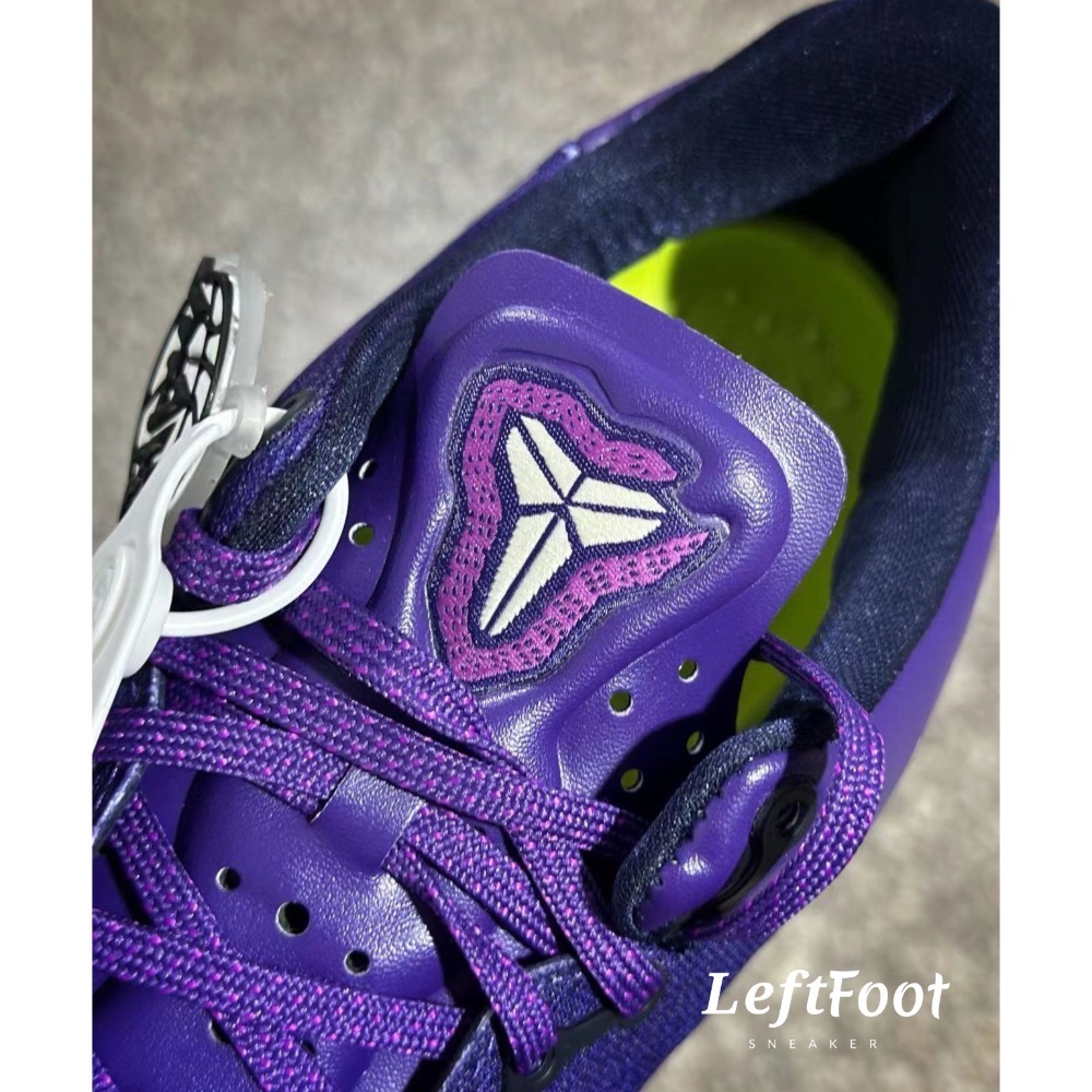 滅世純原 Kobe 8 Playoffs Purple 紫色 科比8代 低筒 籃球鞋 實戰鞋 男鞋 555035-500-細節圖5