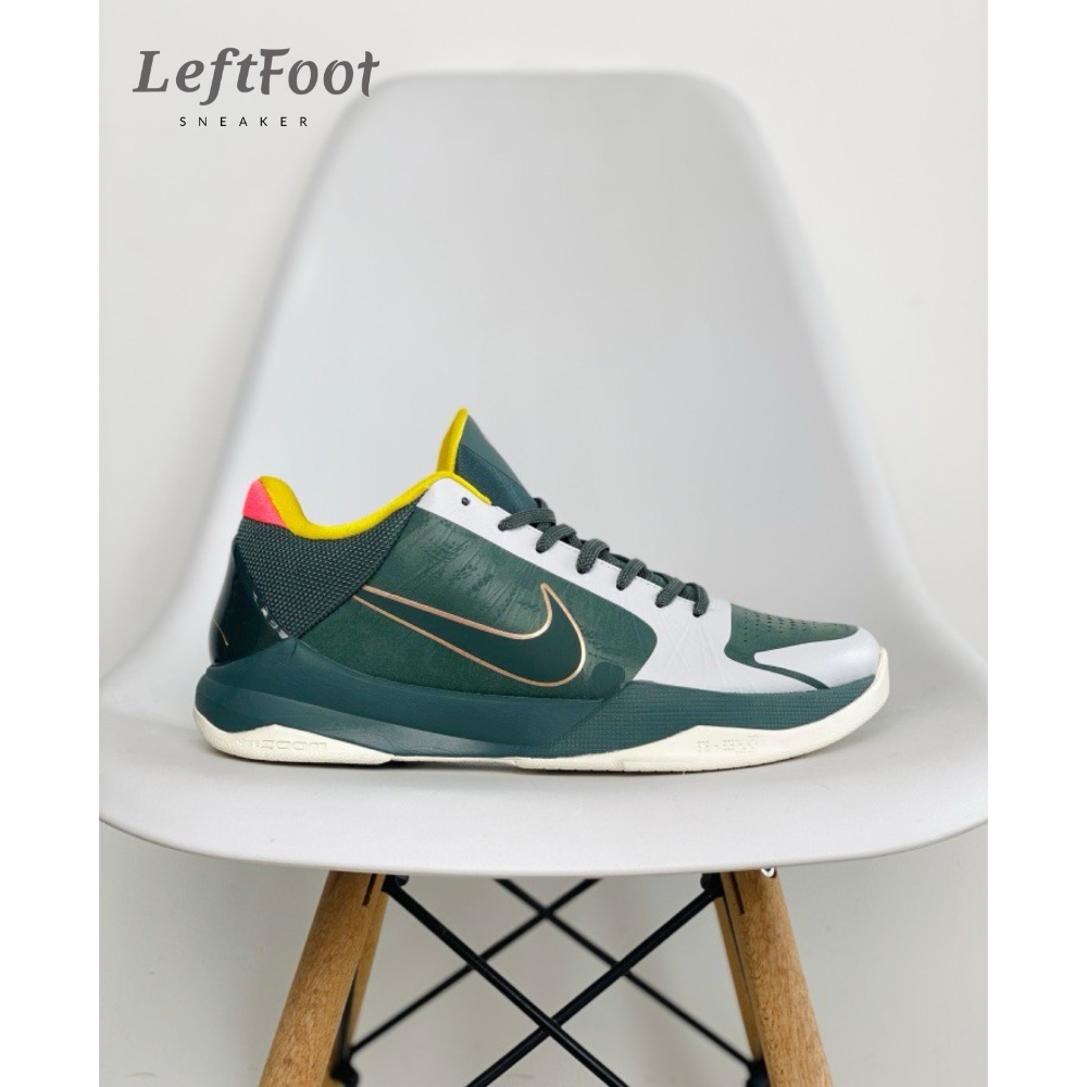 S2純原 Kobe 5 Protro EYBL Green 灰绿 籃球鞋 實戰鞋 真碳板 男鞋 CD4991-300-細節圖2