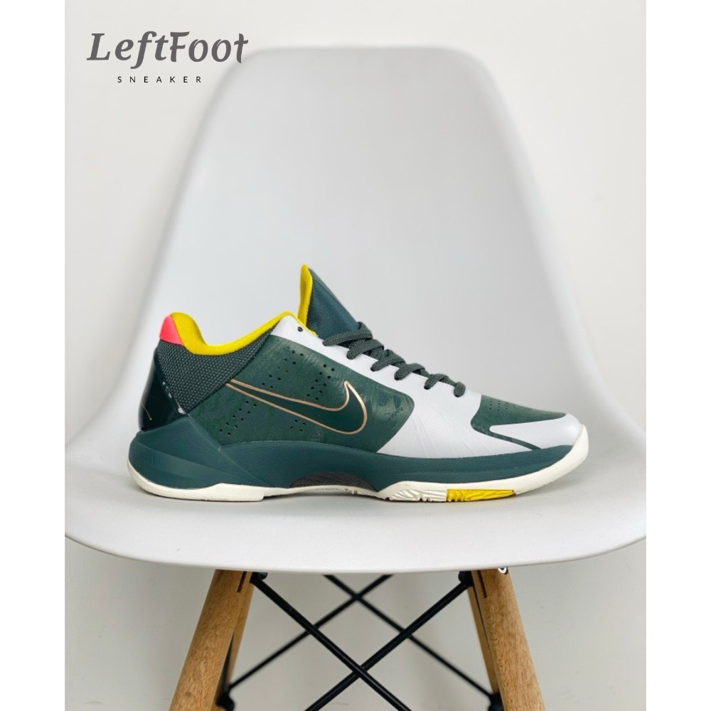 S2純原 Kobe 5 Protro EYBL Green 灰绿 籃球鞋 實戰鞋 真碳板 男鞋 CD4991-300-細節圖3