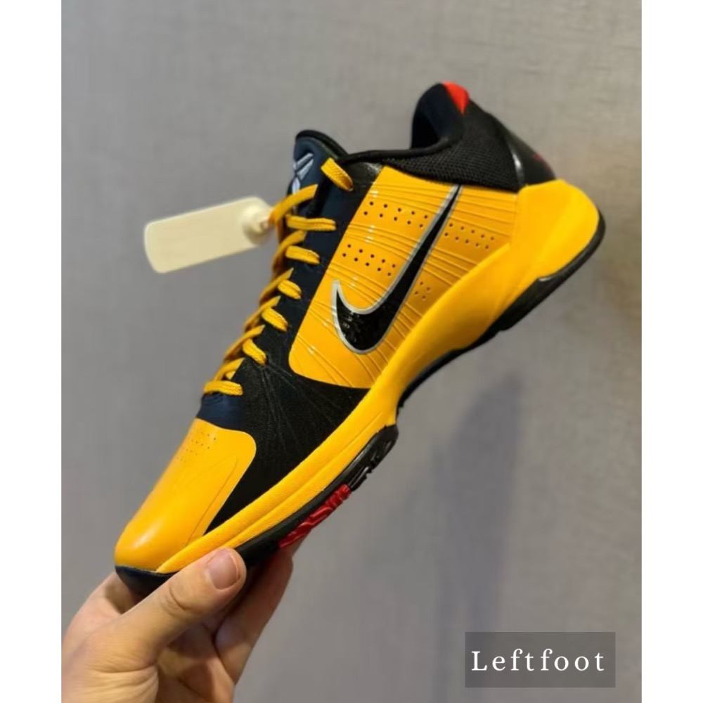 滅世純原 Kobe 5 Protro Bruce Lee 黃色李小龍 籃球鞋 實戰鞋 真碳板男鞋 CD4991-700-細節圖2