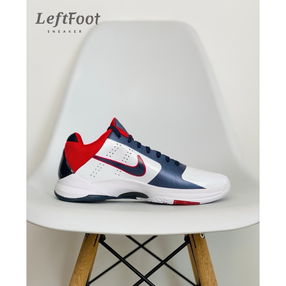 滅世純原 Kobe 5 Protro Team USA 世錦賽 白藍 籃球鞋 實戰鞋 男鞋 386430-103-細節圖3