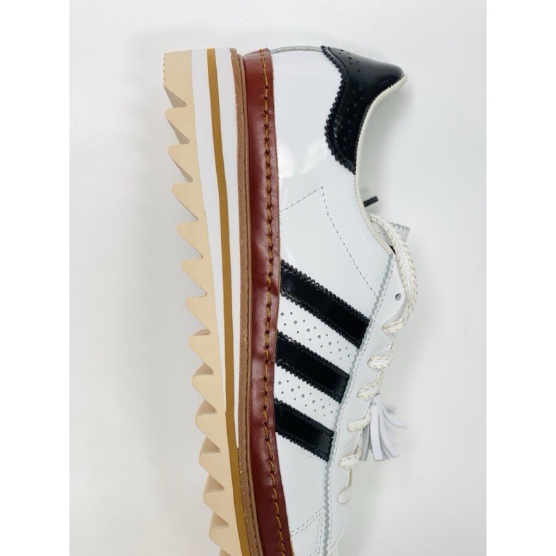 【頂級定制】CLOT x Neighbored x Adidas Superstar 陈冠希联名 白漆皮 IH3132-細節圖7