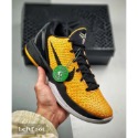 S2純原 Kobe 6 Lightbulb 黑黄 李小龙 籃球鞋 前掌气垫后掌EVA實戰鞋真碳板男鞋429659-700-規格圖10