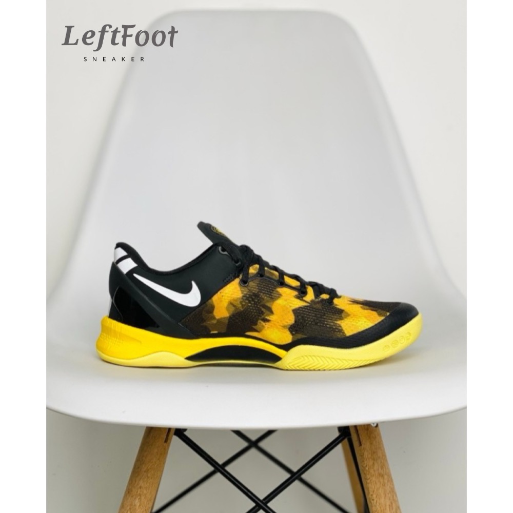 滅世純原 Kobe 8 Sulfur Electric 广告色 低筒 籃球鞋  實戰鞋 男鞋 555286-077-細節圖3