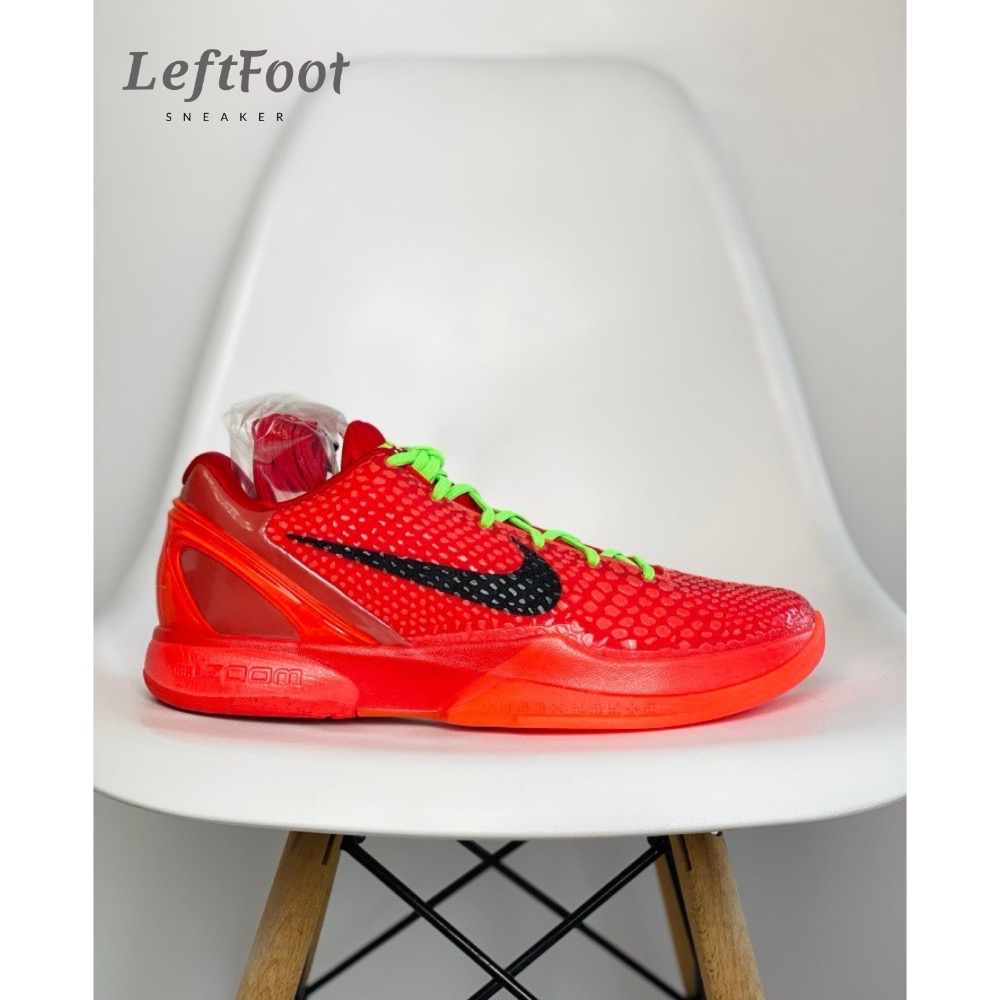 H12纯原 KOBE 6 Reverse Grinch 反轉青蜂俠 籃球鞋 實戰鞋 真碳板 男鞋 FV4921-600-細節圖2