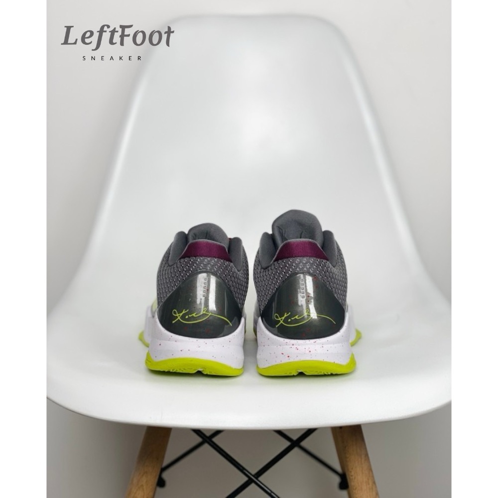 H12純原 Kobe 5 Chaos 小丑 低筒 籃球鞋 實戰鞋 真碳板 男鞋 CD4991-100-細節圖5