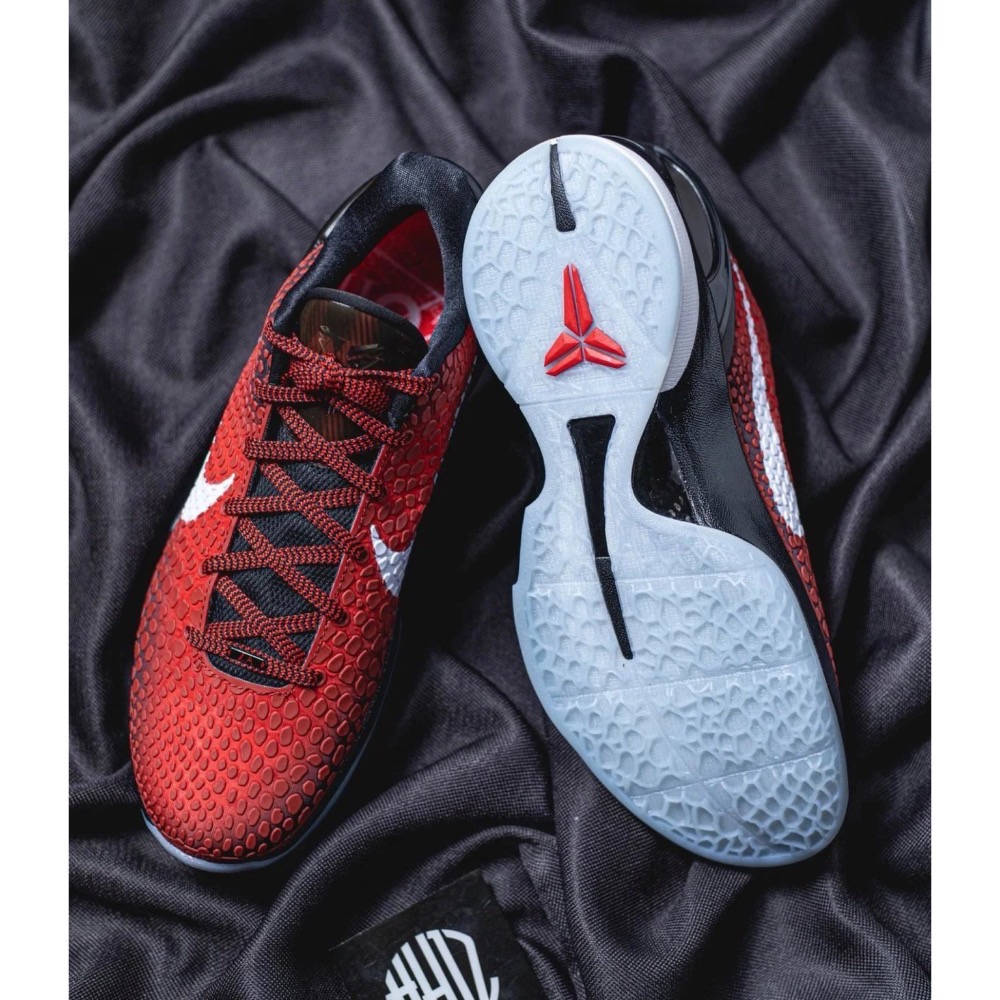 H12純原 Kobe 6 All Star 科比6代 全明星 籃球鞋 前掌气垫后掌 EVA 實戰鞋 DH9888-600-細節圖11