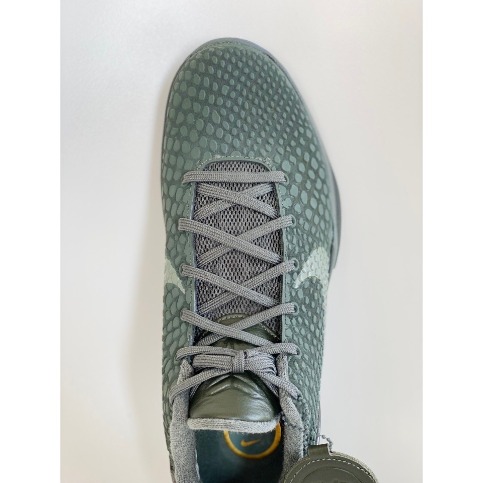 H12纯原 Kobe 6 Black Mamba Fade 深灰 籃球鞋 實戰鞋 真碳板 男鞋 869457-007-細節圖8