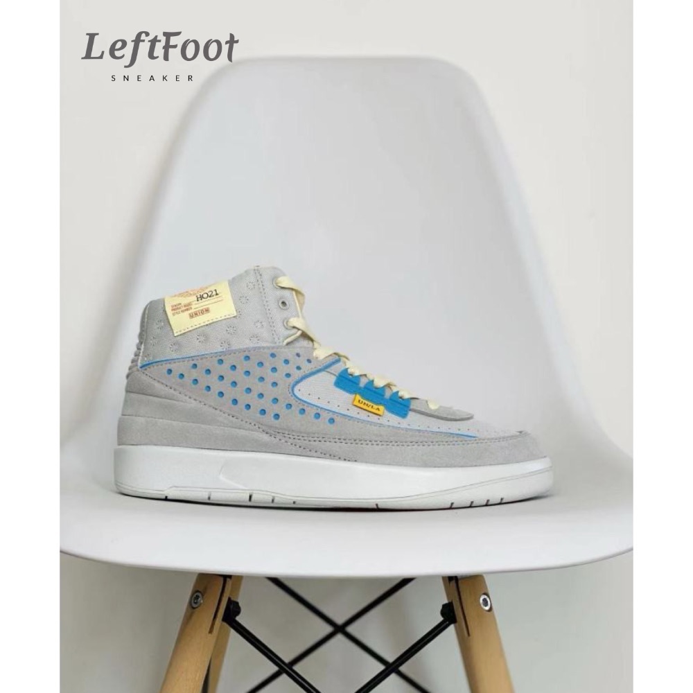 Union LA Air Jordan AJ2 “Grey Fog” 高筒 灰籃 复古篮球鞋 男鞋 DN3802-001-細節圖2