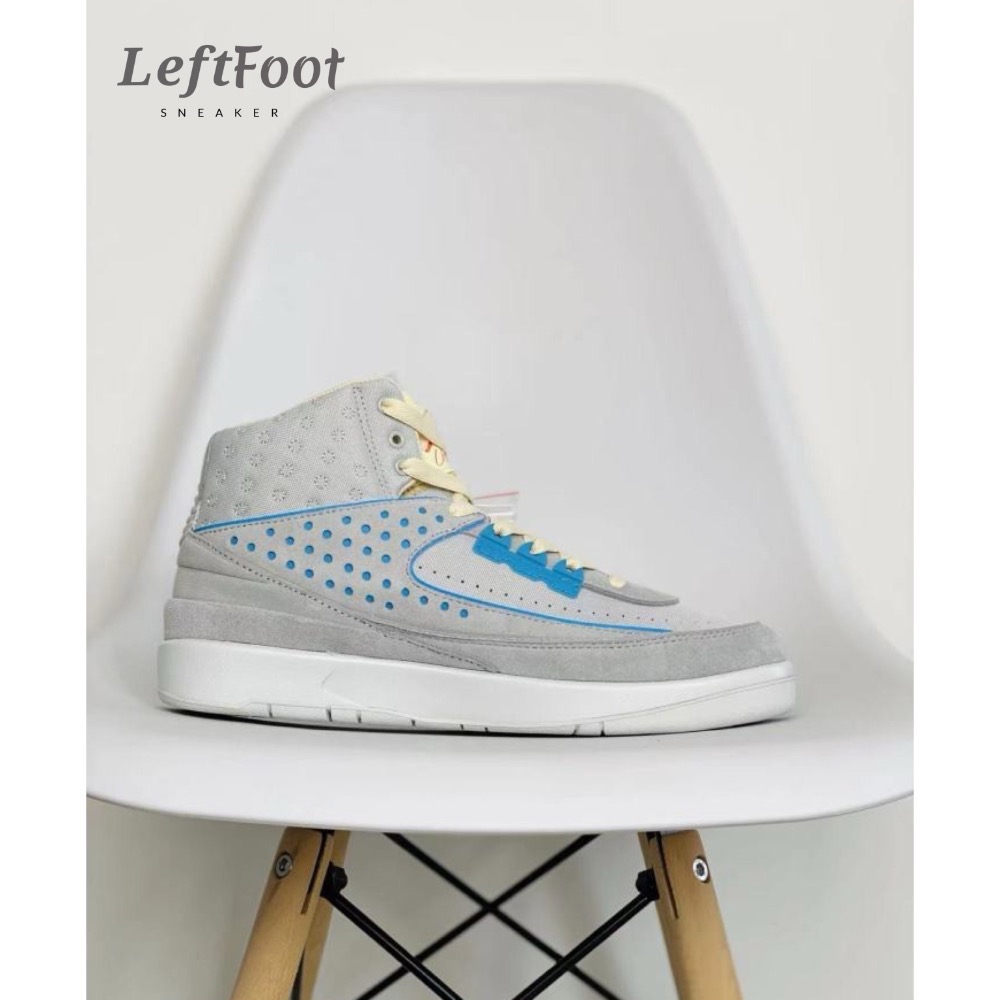 Union LA Air Jordan AJ2 “Grey Fog” 高筒 灰籃 复古篮球鞋 男鞋 DN3802-001-細節圖3