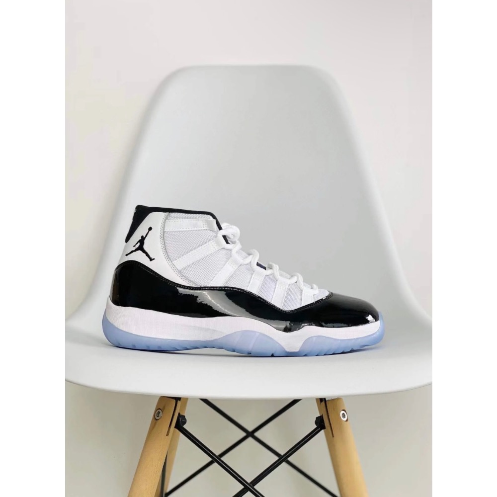 Air Jordan 11 AJ11 Concord 康扣 黑白 碳板 全掌气垫 篮球鞋 球鞋 男鞋 休闲鞋-細節圖2