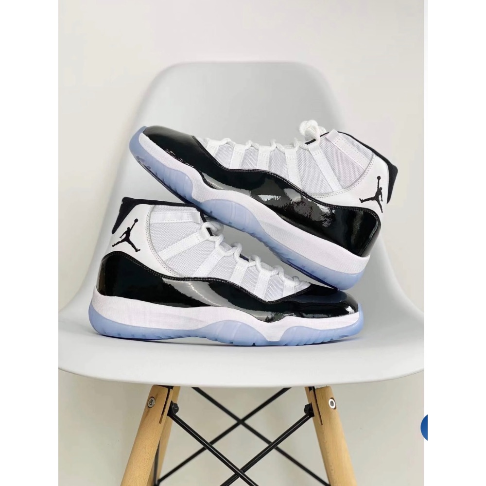 Air Jordan 11 AJ11 Concord 康扣 黑白 碳板 全掌气垫 篮球鞋 球鞋 男鞋 休闲鞋-規格圖9