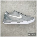 S2純原 Kobe 8 “Wolf Grey” 科比8 灰色 籃球鞋 全掌LUNARLON 實戰鞋 HF9550-002-規格圖10