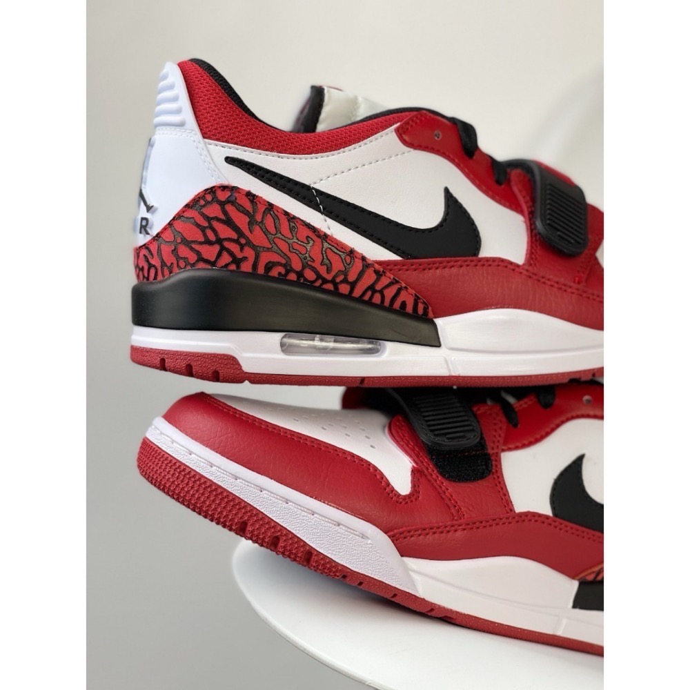 Air Jordan Legacy 312 芝加哥 白紅 經典百搭籃球鞋 男女鞋 CD7069-116-細節圖7