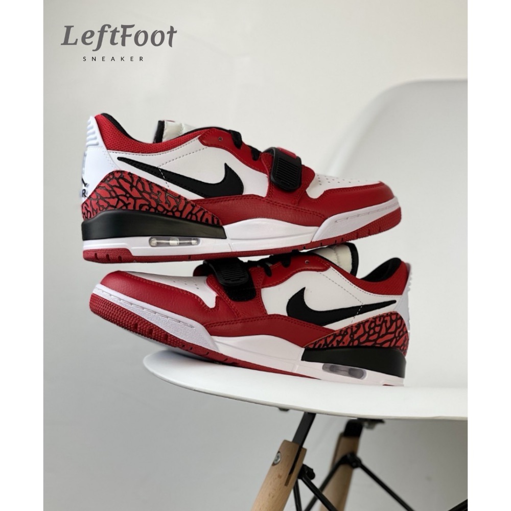 Air Jordan Legacy 312 芝加哥 白紅 經典百搭籃球鞋 男女鞋 CD7069-116-規格圖9