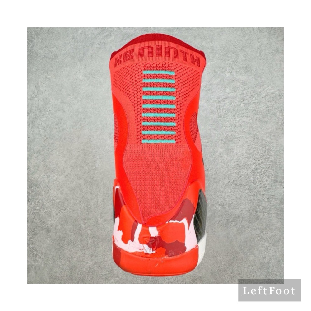 Nike KOBE 9 高筒 精英 籃球鞋 实战鞋 球鞋 男鞋 波鞋 红色 630847-600-細節圖8