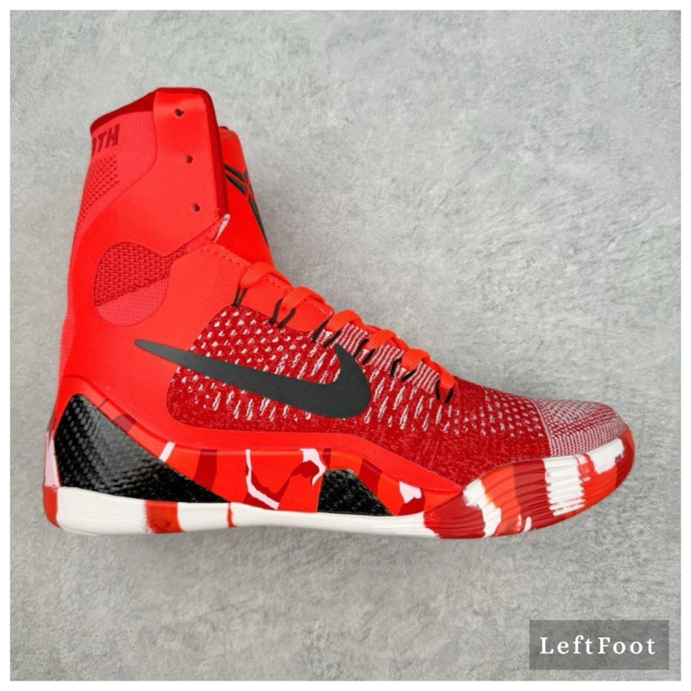 Nike KOBE 9 高筒 精英 籃球鞋 实战鞋 球鞋 男鞋 波鞋 红色 630847-600-規格圖9