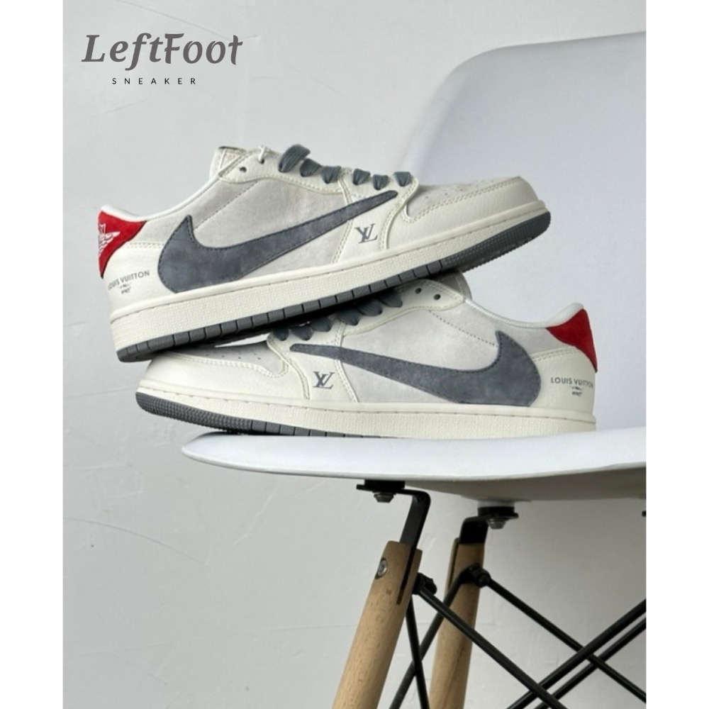 Travis Scott x Air Jordan 1 Low “White/Green/Red”-規格圖9