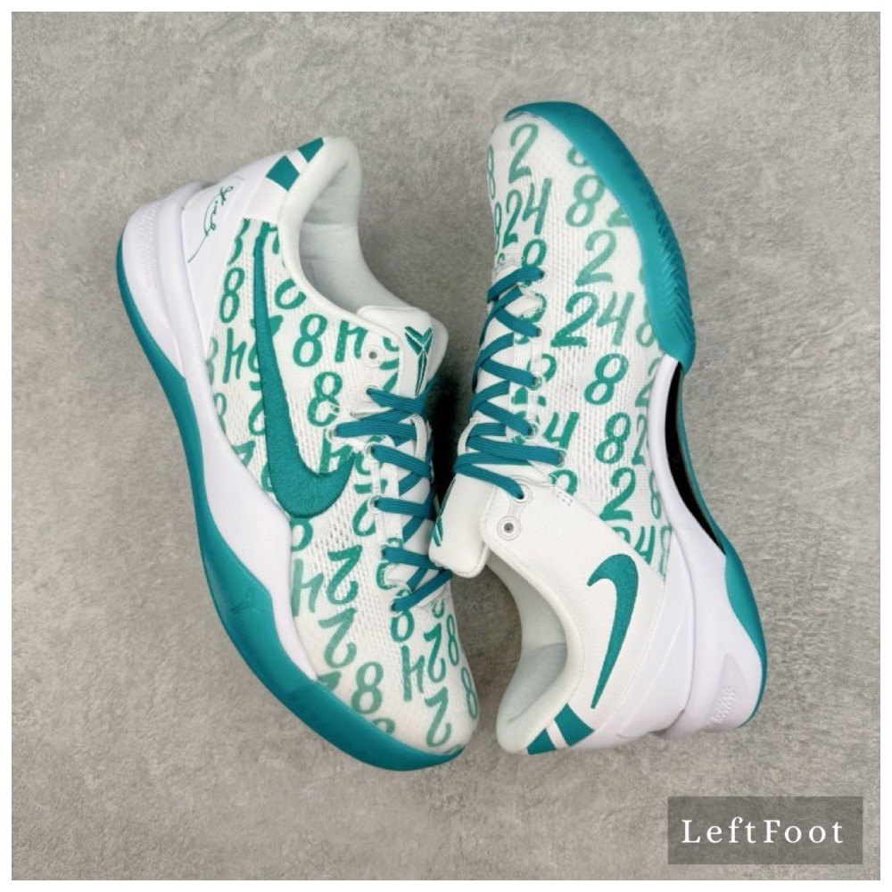 滅世純原 Kobe 8 Protro Radiant Emerald 低筒 React鞋墊 實戰鞋 籃球鞋 数字 绿色-細節圖3