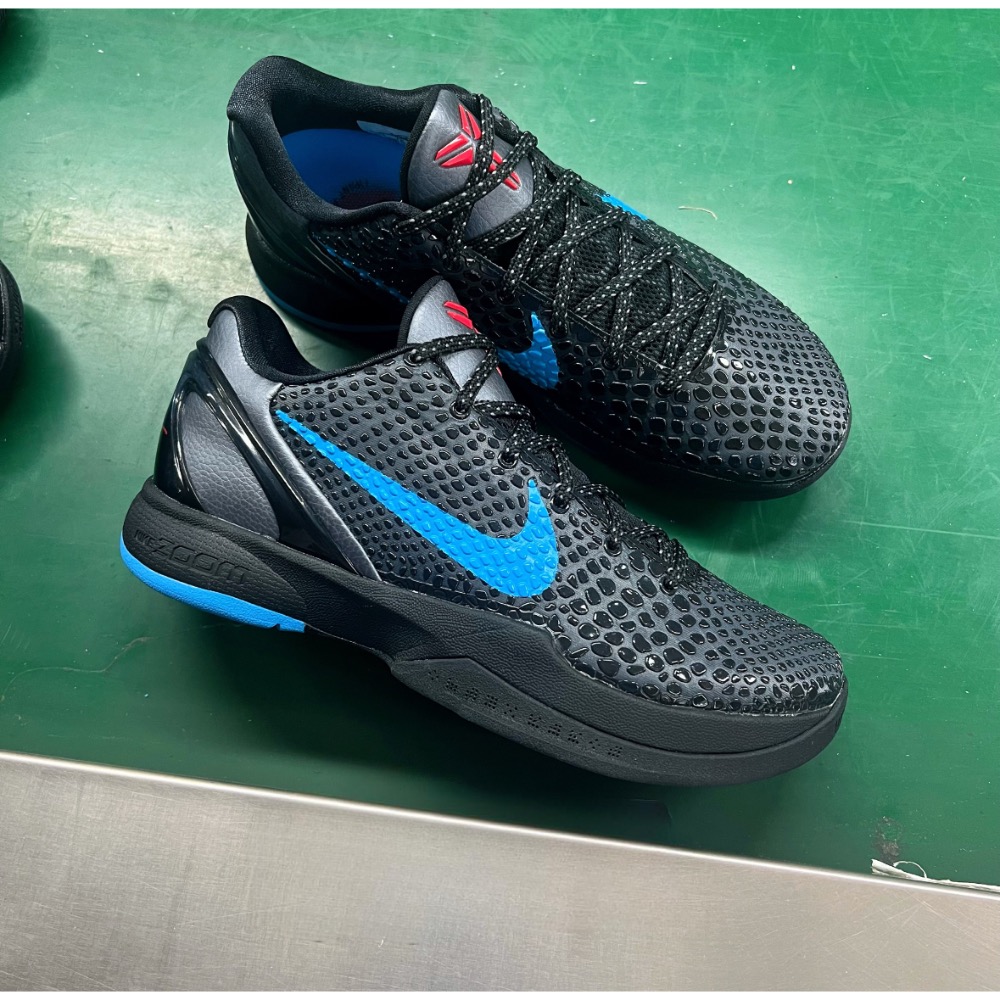 GX純原 Kobe 6 “Dark Knight” 籃球鞋 實戰鞋 真碳板 男鞋 黑蓝黑暗骑士 429659-016-規格圖7