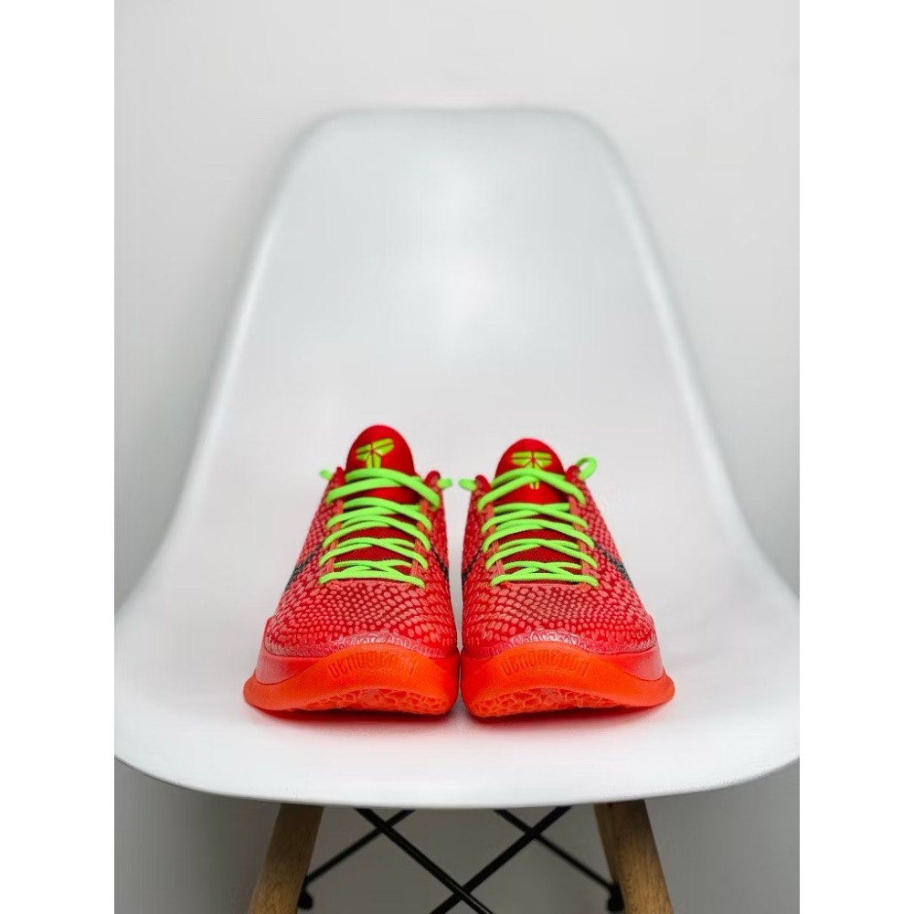 GX純原 Kobe 6 “Reverse Grinch” 籃球鞋 實戰鞋 真碳板男鞋 反轉青蜂俠 FV4921-600-細節圖5