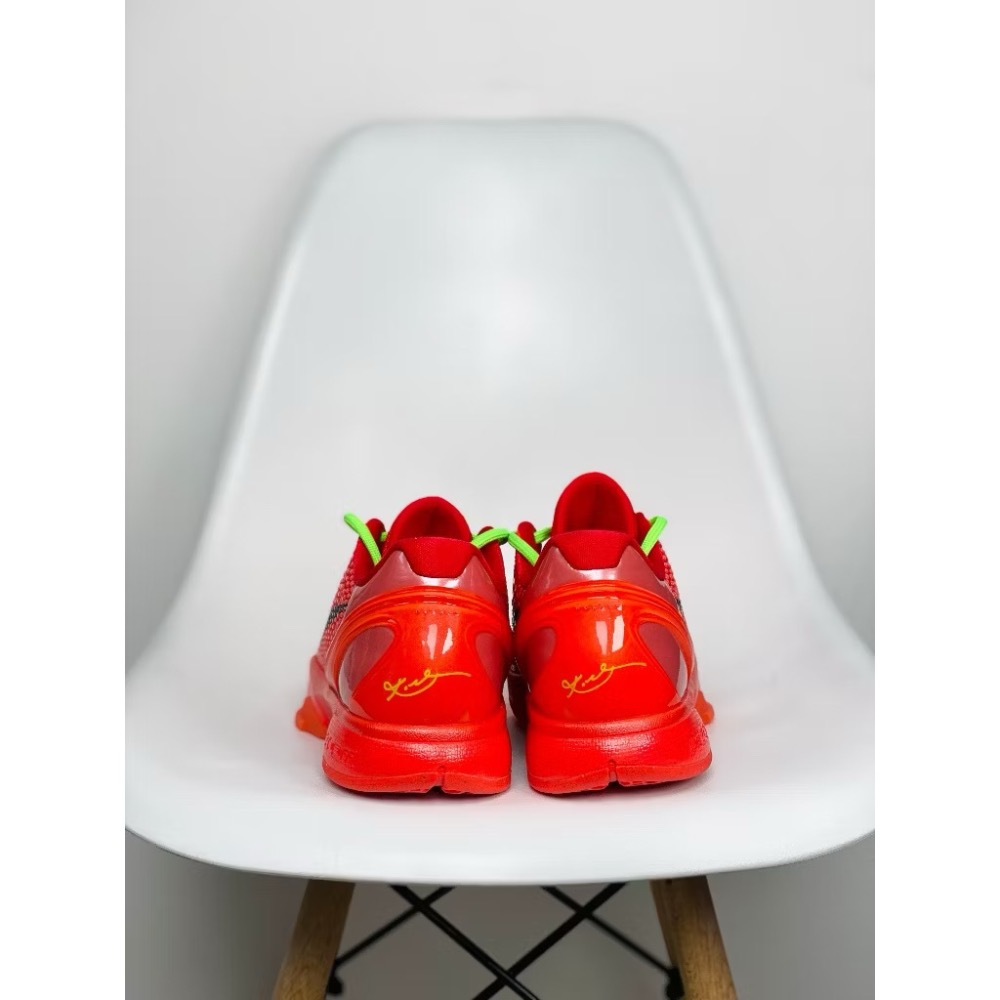 GX純原 Kobe 6 “Reverse Grinch” 籃球鞋 實戰鞋 真碳板男鞋 反轉青蜂俠 FV4921-600-細節圖6