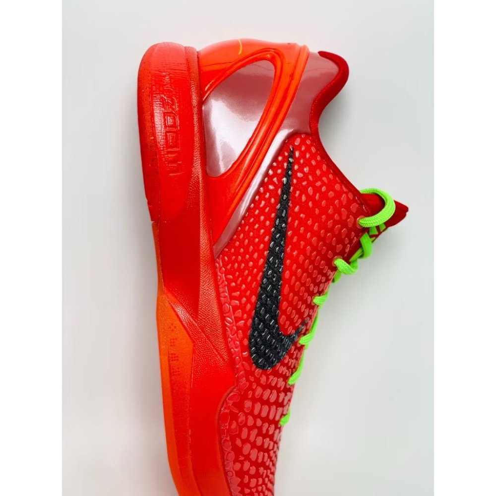 GX純原 Kobe 6 “Reverse Grinch” 籃球鞋 實戰鞋 真碳板男鞋 反轉青蜂俠 FV4921-600-細節圖7
