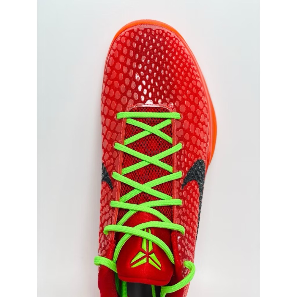 GX純原 Kobe 6 “Reverse Grinch” 籃球鞋 實戰鞋 真碳板男鞋 反轉青蜂俠 FV4921-600-細節圖8