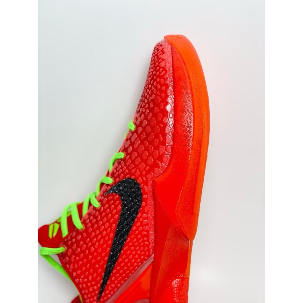 GX純原 Kobe 6 “Reverse Grinch” 籃球鞋 實戰鞋 真碳板男鞋 反轉青蜂俠 FV4921-600-細節圖9