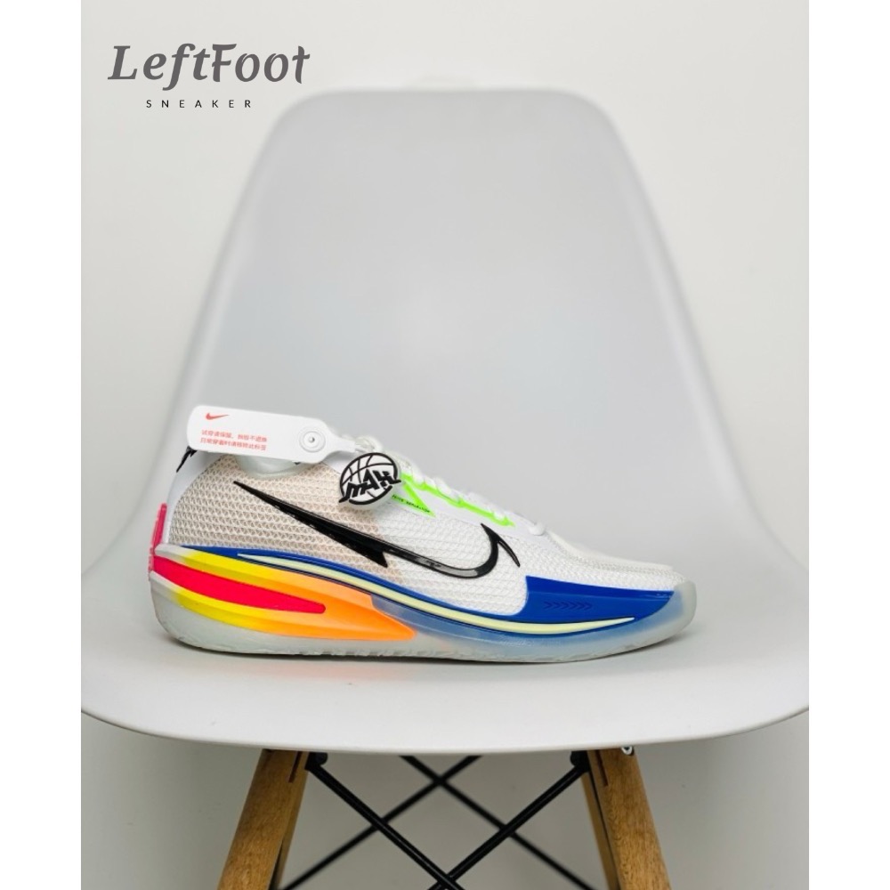 灭世纯原 Nike GT Cut 1 白藍灰 低筒 藍球鞋球鞋 实战鞋 全掌气垫 TPU抗扭 男鞋 DX4112-114-細節圖2