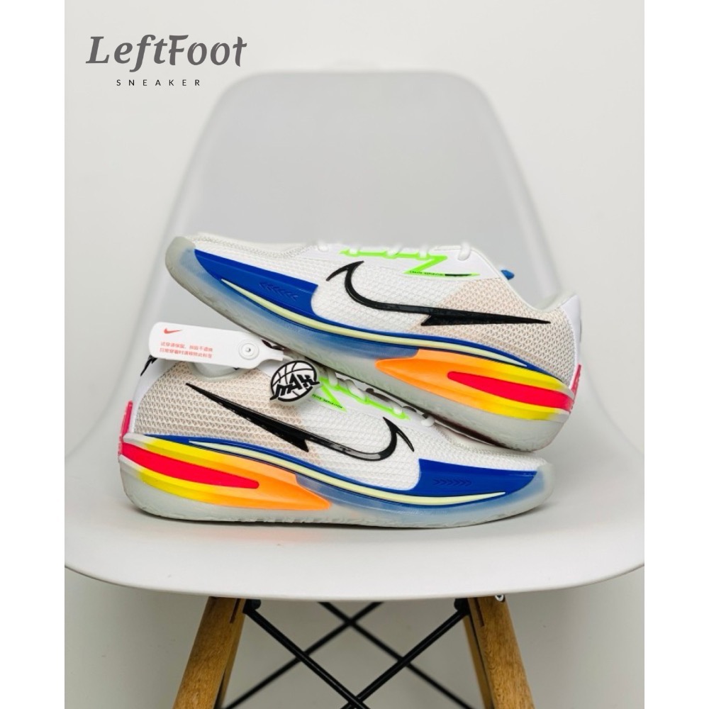 灭世纯原 Nike GT Cut 1 白藍灰 低筒 藍球鞋球鞋 实战鞋 全掌气垫 TPU抗扭 男鞋 DX4112-114-規格圖9