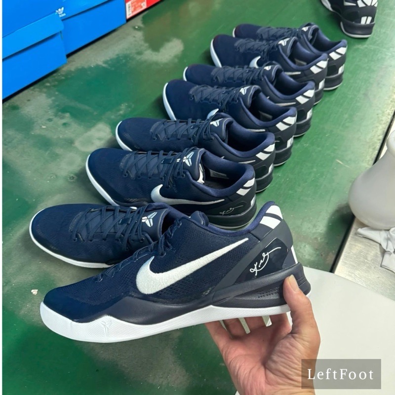 GX純原 Kobe 8 “College Navy” 科比8代 藍色 籃球鞋 實戰鞋男鞋 HF9550-400-細節圖8