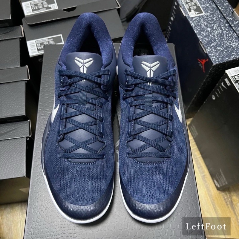 GX純原 Kobe 8 “College Navy” 科比8代 藍色 籃球鞋 實戰鞋男鞋 HF9550-400-細節圖2