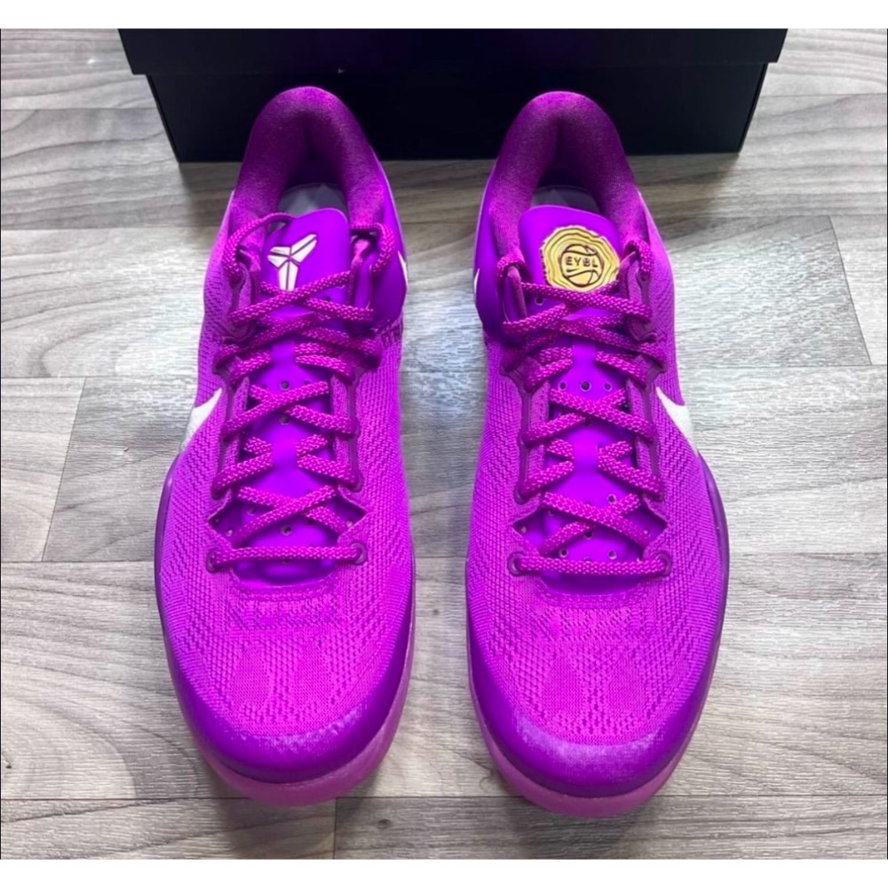 H12純原 Kobe 8 Protro “EYBL” 紫色的 科比8代 籃球鞋 實戰鞋男鞋FQ3548-001-細節圖4
