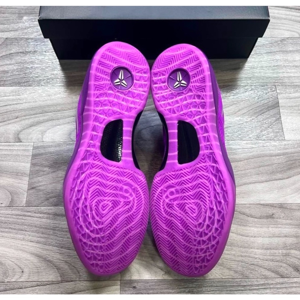 H12純原 Kobe 8 Protro “EYBL” 紫色的 科比8代 籃球鞋 實戰鞋男鞋FQ3548-001-細節圖7