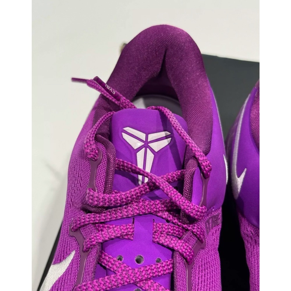 H12純原 Kobe 8 Protro “EYBL” 紫色的 科比8代 籃球鞋 實戰鞋男鞋FQ3548-001-細節圖9