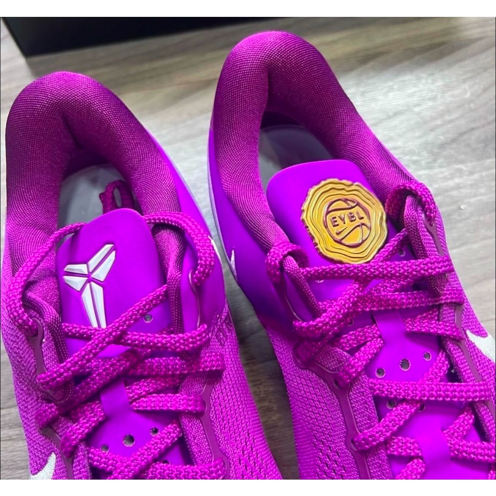 GX純原 Kobe 8 Protro “EYBL” 紫色的 科比8代 籃球鞋 實戰鞋男鞋FQ3548-001-細節圖6