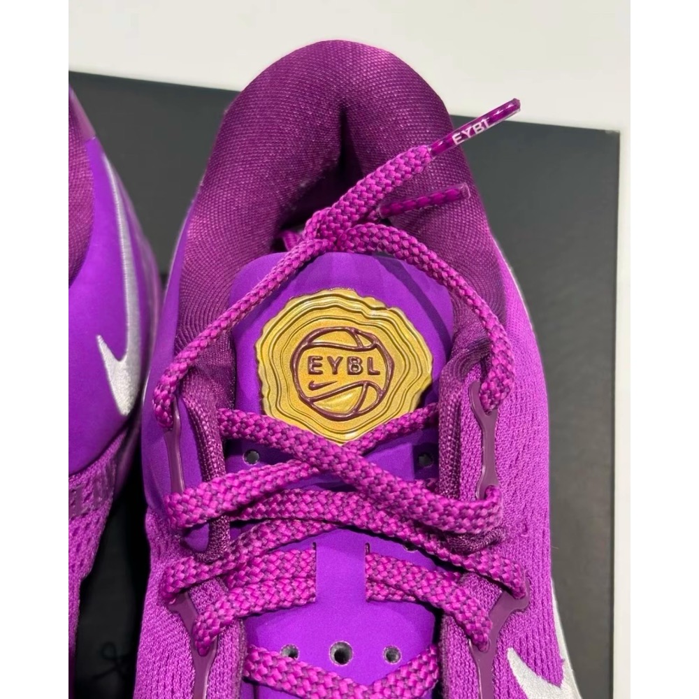 GX純原 Kobe 8 Protro “EYBL” 紫色的 科比8代 籃球鞋 實戰鞋男鞋FQ3548-001-細節圖8